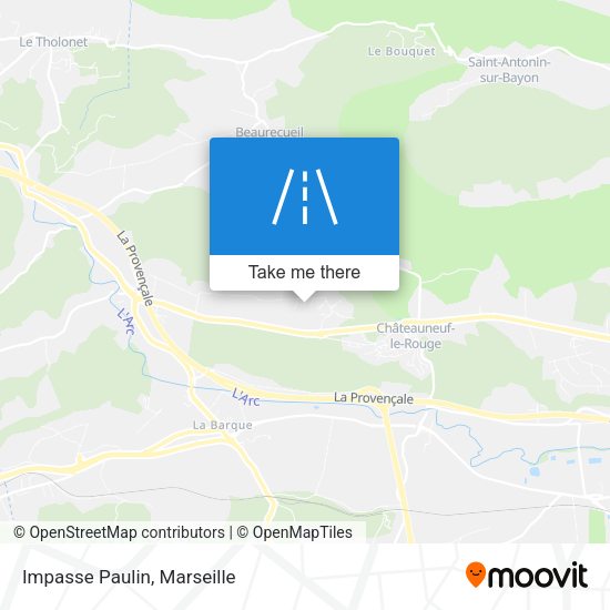 Impasse Paulin map
