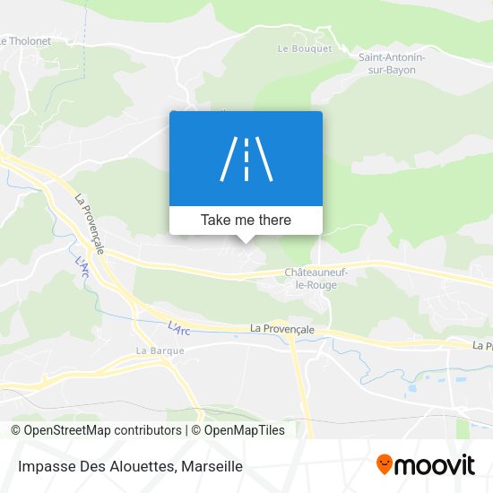 Impasse Des Alouettes map