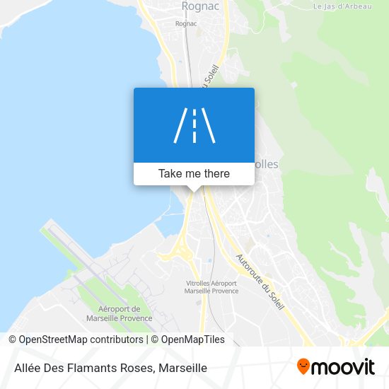 Allée Des Flamants Roses map
