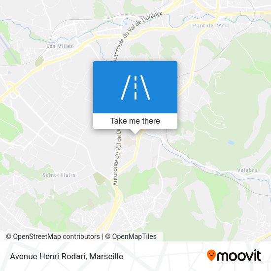 Avenue Henri Rodari map