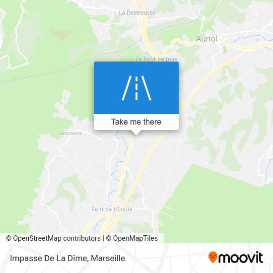 Impasse De La Dîme map