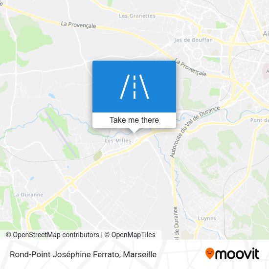 Rond-Point Joséphine Ferrato map