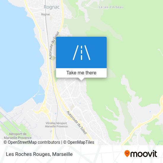 Les Roches Rouges map