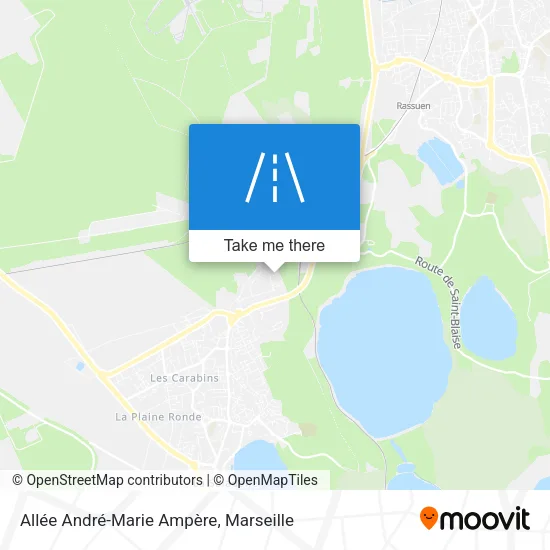 Allée André-Marie Ampère map
