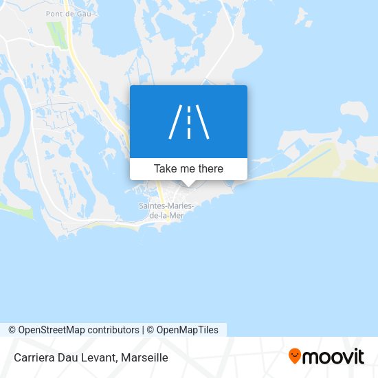 Carriera Dau Levant map