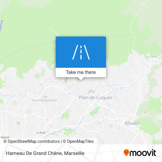 Hameau De Grand Chêne map