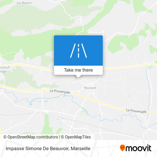 Impasse Simone De Beauvoir map