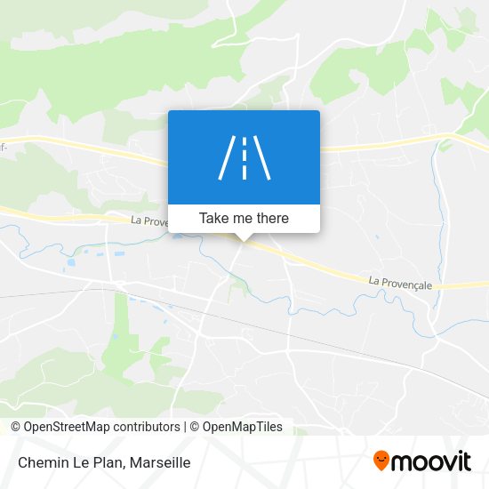 Chemin Le Plan map