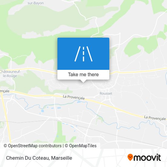Chemin Du Coteau map