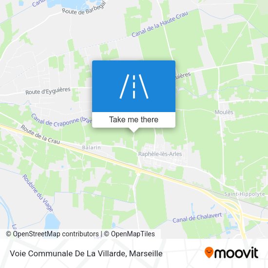 Voie Communale De La Villarde map