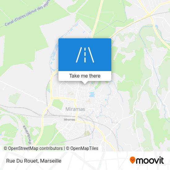 Rue Du Rouet map