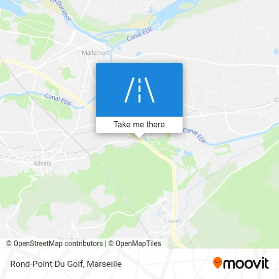 Rond-Point Du Golf map