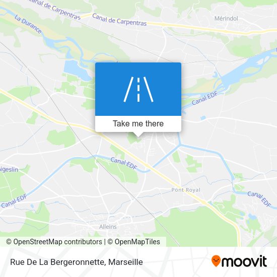 Rue De La Bergeronnette map