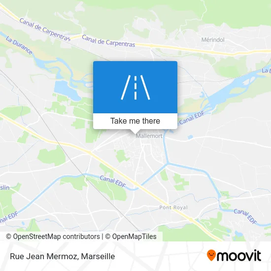 Rue Jean Mermoz map