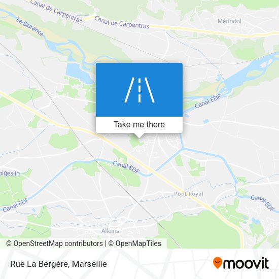 Rue La Bergère map