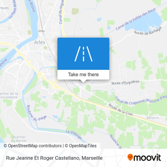 Rue Jeanne Et Roger Castellano map