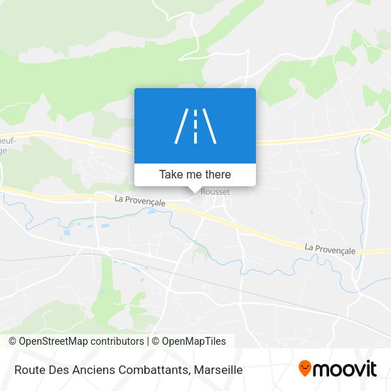 Route Des Anciens Combattants map
