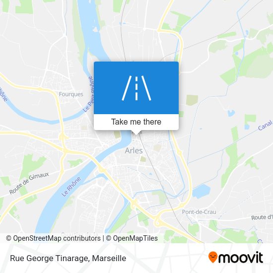 Rue George Tinarage map