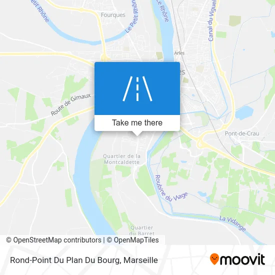 Rond-Point Du Plan Du Bourg map