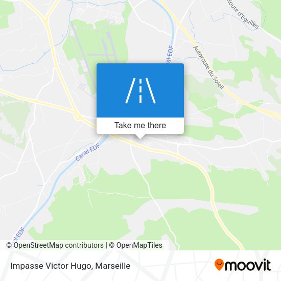 Impasse Victor Hugo map
