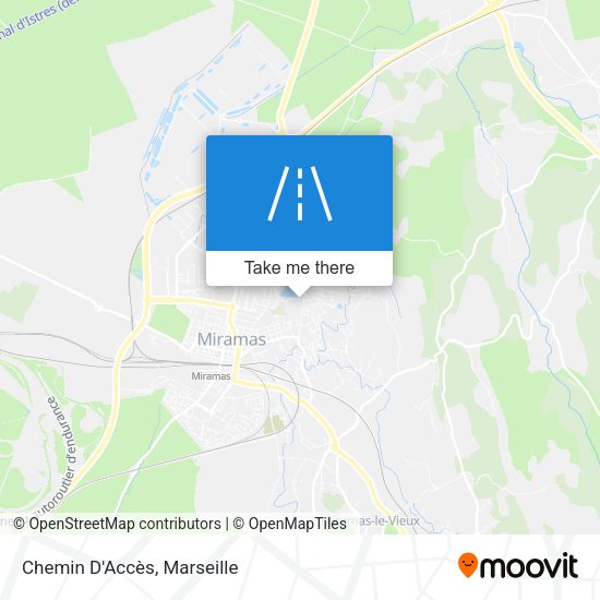 Chemin D'Accès map
