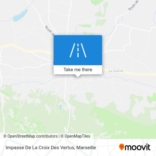 Impasse De La Croix Des Vertus map