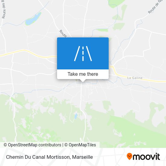 Chemin Du Canal Mortisson map