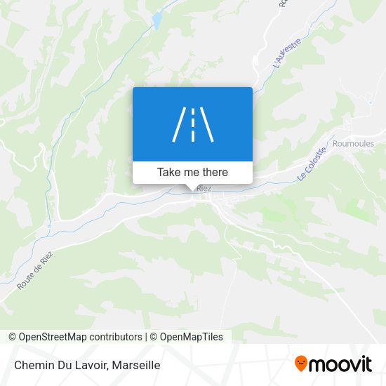 Chemin Du Lavoir map