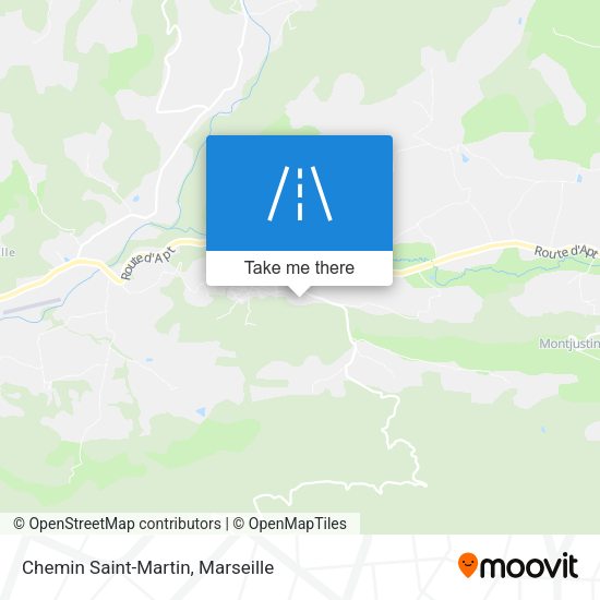 Chemin Saint-Martin map