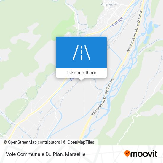 Voie Communale Du Plan map