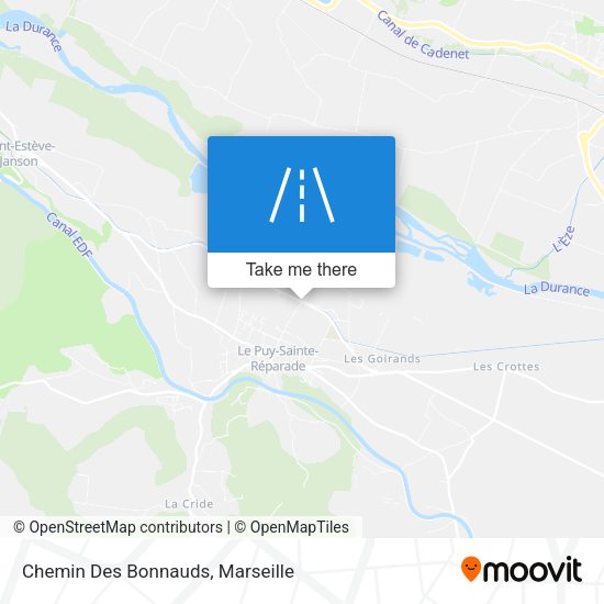 Chemin Des Bonnauds map