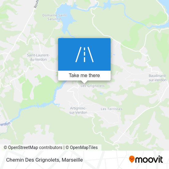 Chemin Des Grignolets map