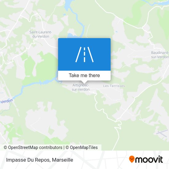 Impasse Du Repos map