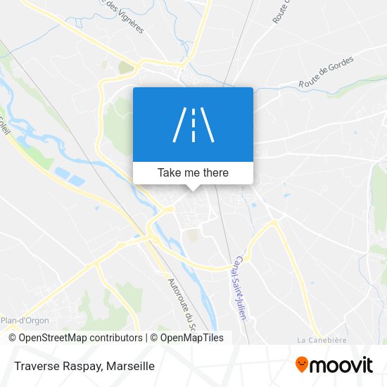 Traverse Raspay map