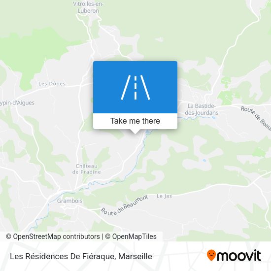Les Résidences De Fiéraque map