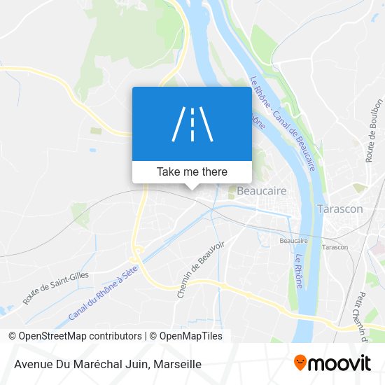 Avenue Du Maréchal Juin map