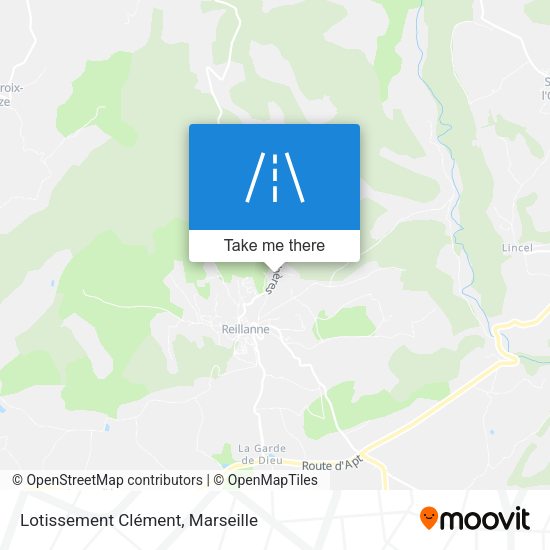 Lotissement Clément map
