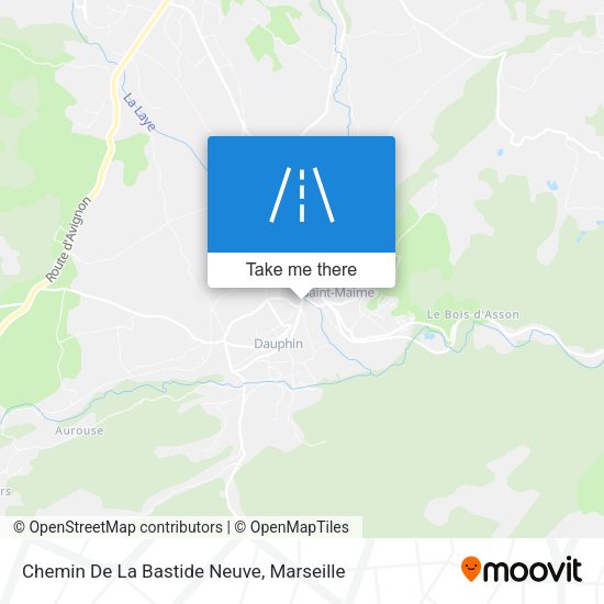 Chemin De La Bastide Neuve map