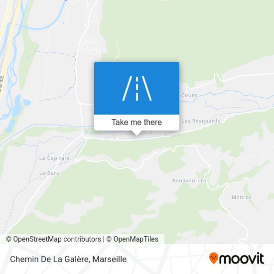 Chemin De La Galère map