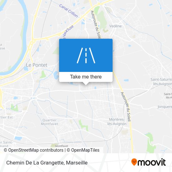 Chemin De La Grangette map