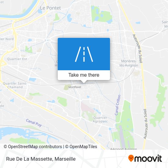 Rue De La Massette map