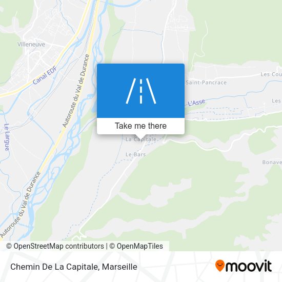 Chemin De La Capitale map