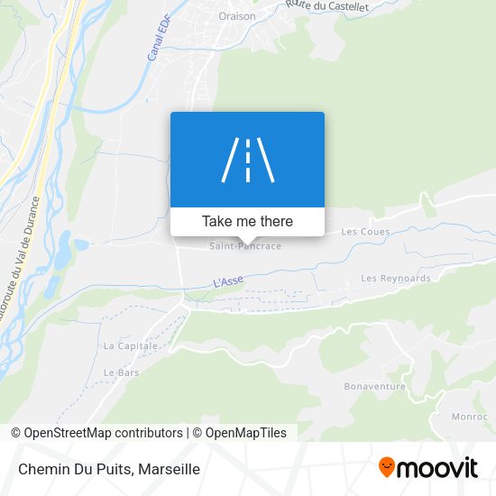 Chemin Du Puits map