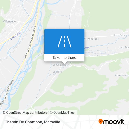 Chemin De Chambon map