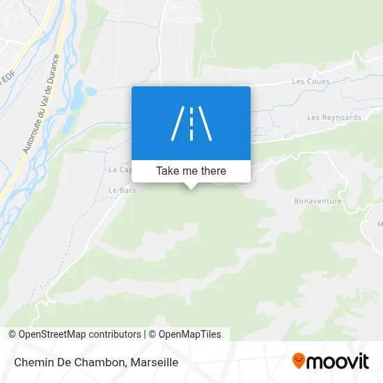 Chemin De Chambon map