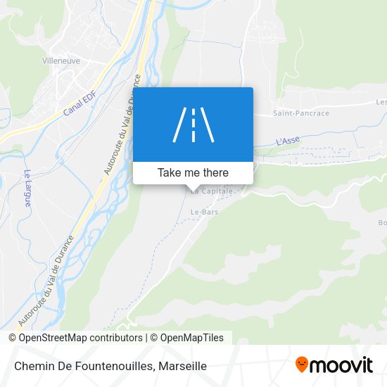Chemin De Fountenouilles map