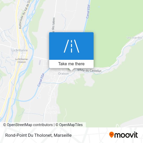Rond-Point Du Tholonet map