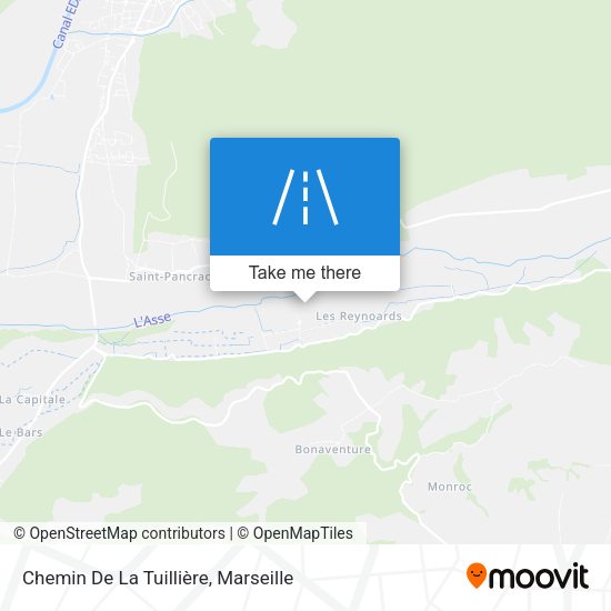 Chemin De La Tuillière map