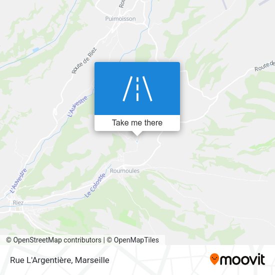 Rue L'Argentière map