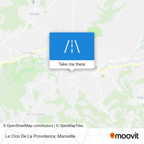 Le Clos De La Providence map